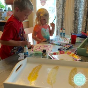 E and K painting