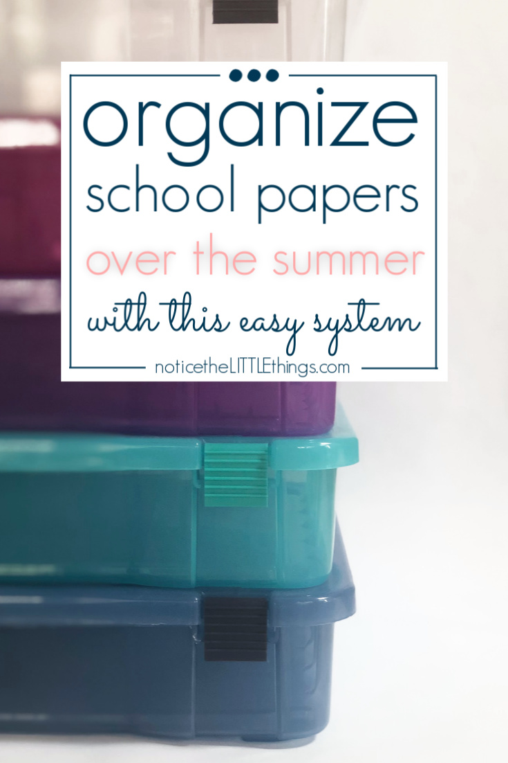 organized school papers