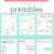 back to school printables