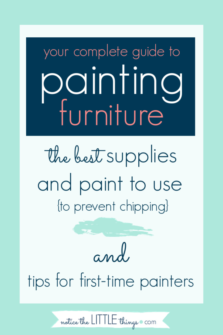 a complete guide to painting furniture