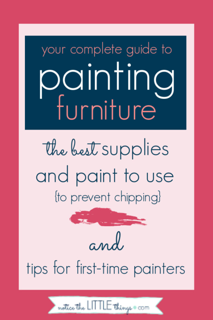 a complete guide to painting furniture of all kinds