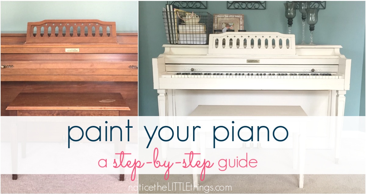how to paint your piano