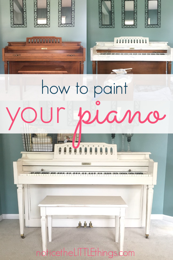 how to paint your piano
