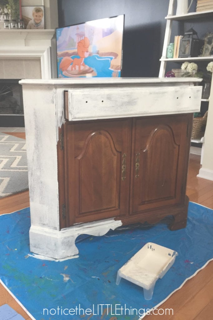 how to paint your hutch