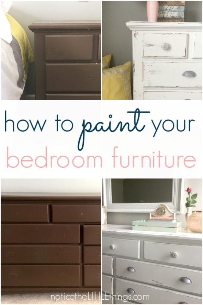 how to paint your bedroom furniture