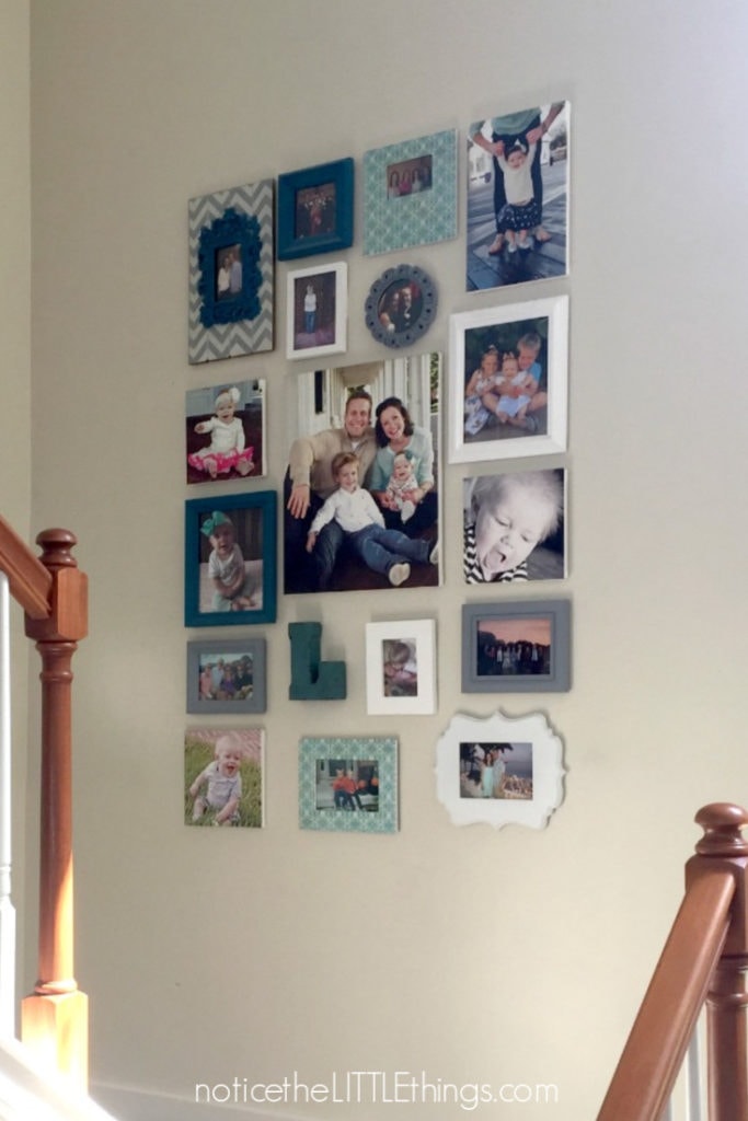 how to hang a picture straight