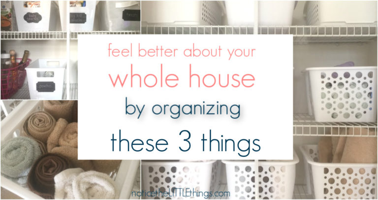 the secret to feeling like a more organized mom