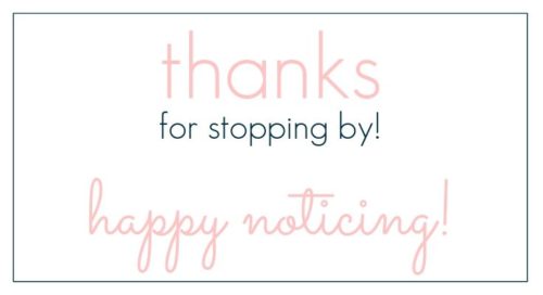 notice the LITTLE things • resource library | main page